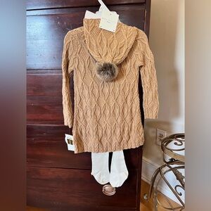 NWT 3 Piece Sweater Dress Size 24 Months